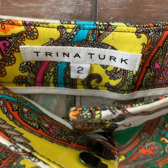 Trina Turk shorts. Like new 2 - Picture 3 of 4